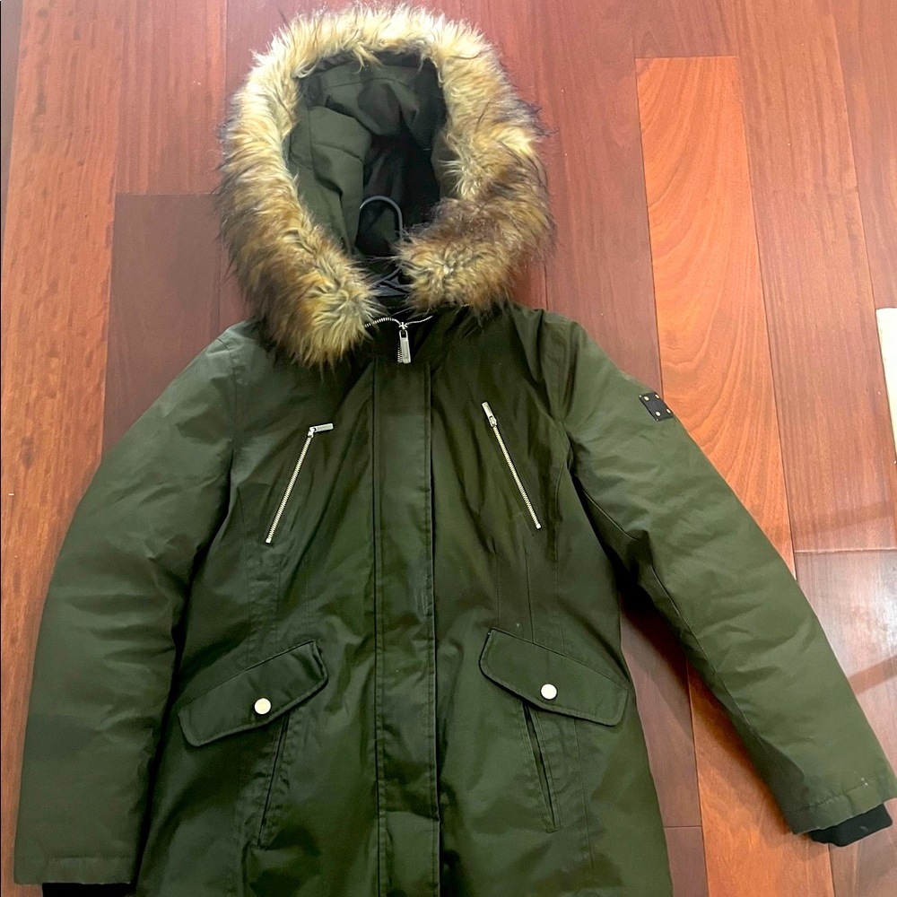 Ivanka Trump Olive Green Winter Coat